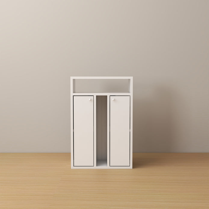 Ren Bedside Table – Compact Wooden Nightstand with Storage Drawer