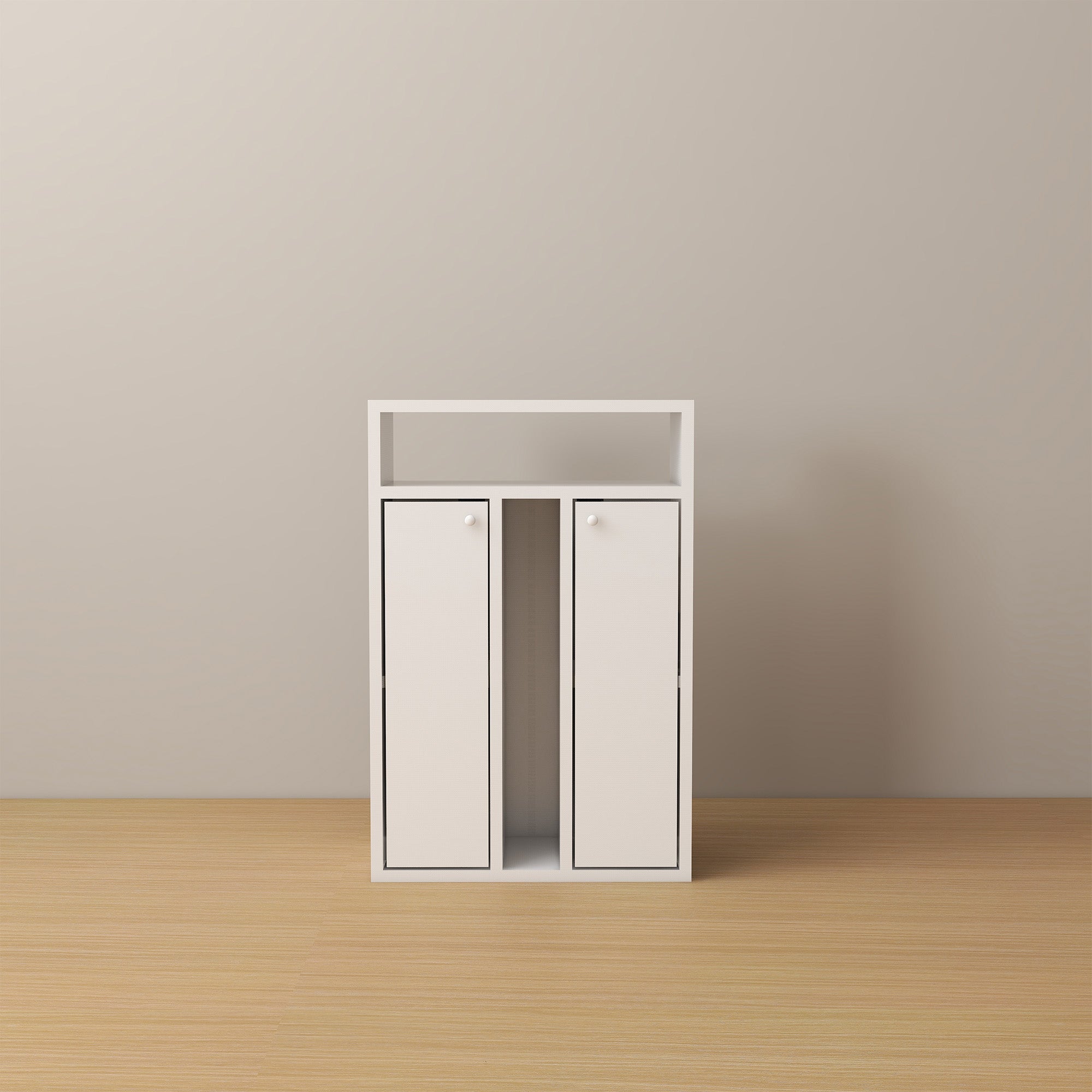 Ren Bedside Table – Compact Wooden Nightstand with Storage Drawer