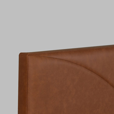 سرير تادا كوين - صندوق تخزين وتنجيد جلدي فاخر | DF2H