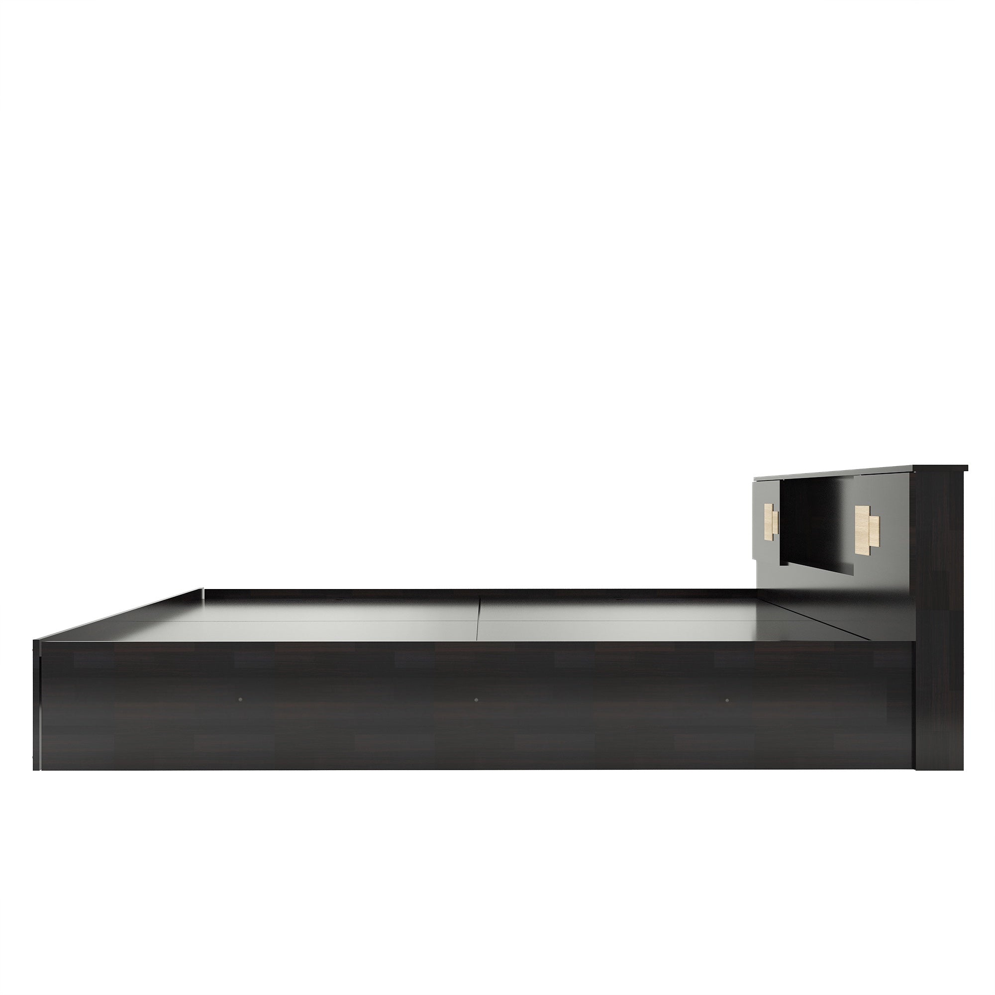 Kumiko Bed With Box Storage  (Non-Woveen)