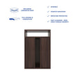 Ren Bedside Table – Compact Wooden Nightstand with Storage Drawer