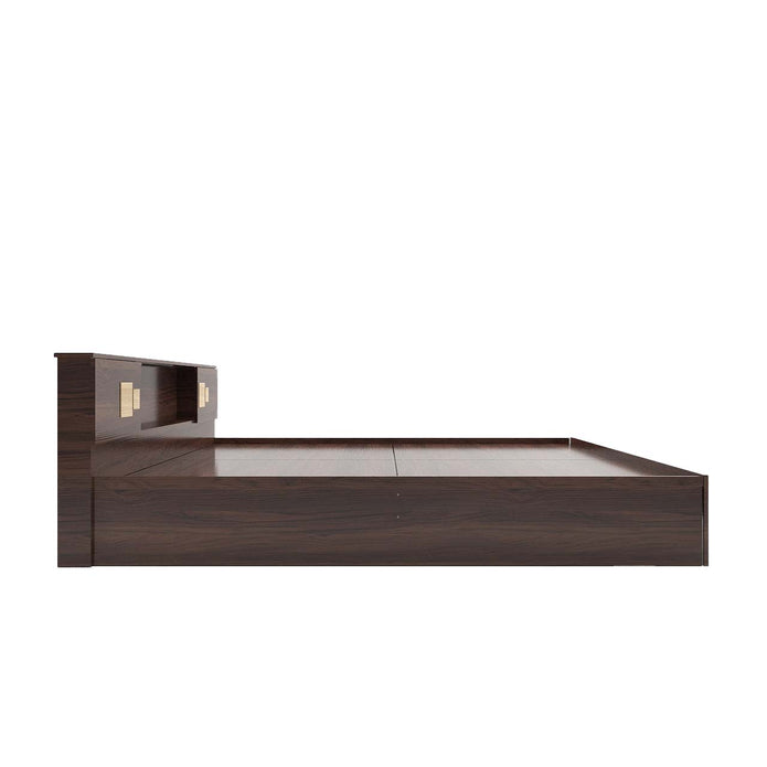 Kumiko Bed With Box Storage  (Non-Woveen)