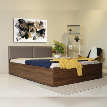Lush Queen Bed – Modern Storage Bed with Non-Woven Base