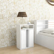Ren Bedside Table – Compact Wooden Nightstand with Storage Drawer