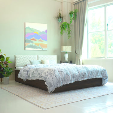 Lush Deluxe Queen Bed with Box Storage and Non-Woven Base – DF2H