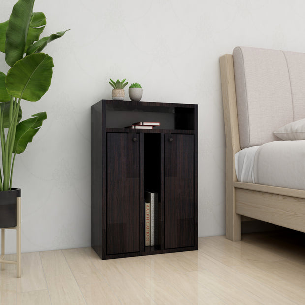 Ren Bedside Table – Compact Wooden Nightstand with Storage Drawer