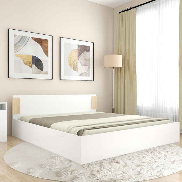 سرير نيكي - سرير تخزين صندوقي بقاعدة غير منسوجة