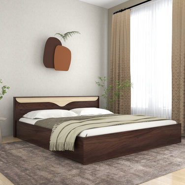 Caily Queen Bed with Box Storage and Non-Woven Base – DF2H