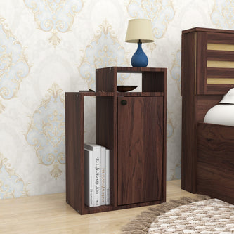 Akari Wooden Bedside Table with Storage Drawer – DF2H