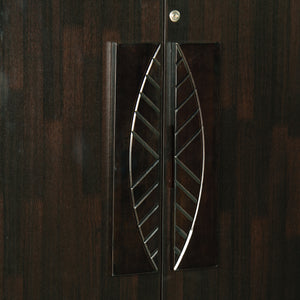 Litae 3-Door Engineered Wood Wardrobe – Modern Almirah with Shelves & Hanger