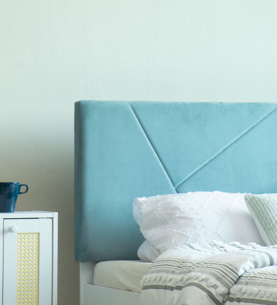 سرير كوشا كوين - مُنجّد بالجلد الصناعي مع صندوق تخزين