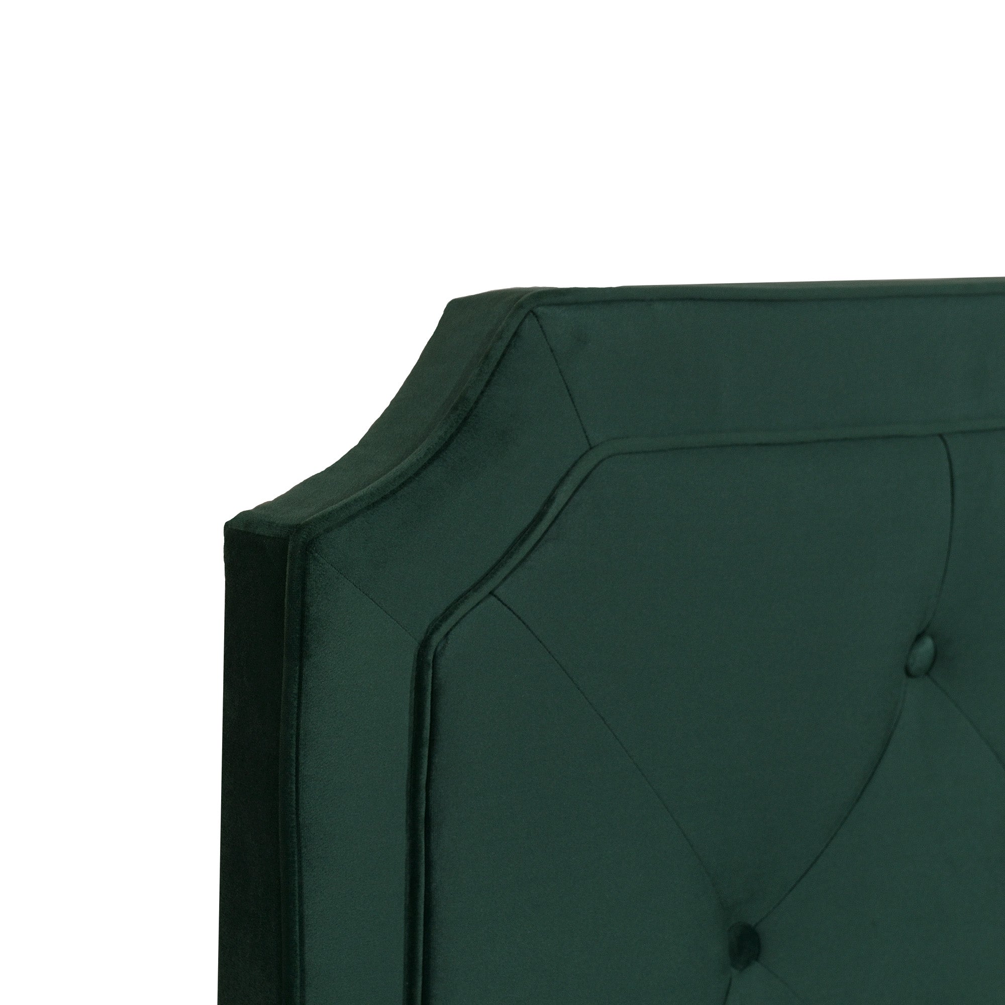 سرير سيتا كوين - مُنجّد بالجلد الصناعي مع صندوق تخزين