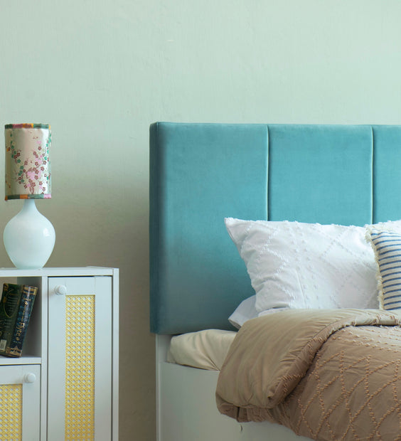 Yantra Queen Bed – Leatherette Upholstered with Box Storage