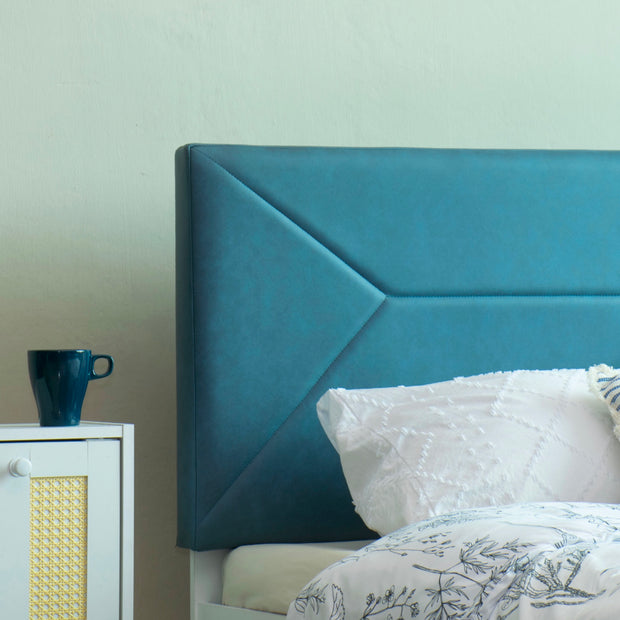 سرير نياما كوين - تنجيد جلدي صناعي مع صندوق تخزين