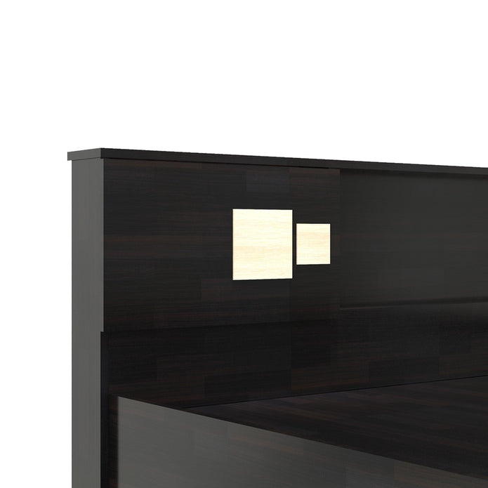 Kumiko Bed With Box Storage  (Non-Woveen)