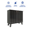 Juhani 2 Door Shoe Cabinet In Wenge