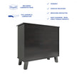 Juhani 2 Door Shoe Cabinet In Wenge