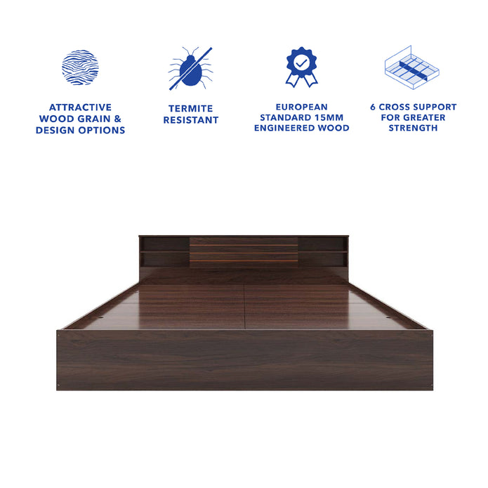 Kaito Bed With Box Storage  (Non-Woveen)