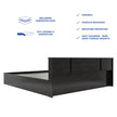 Kumiko Bed With Box Storage  (Non-Woveen)