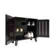 Juhani 2 Door Shoe Cabinet In Wenge