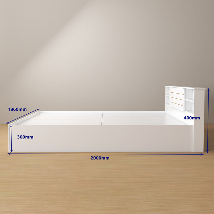 Kaito Bed With Box Storage  (Non-Woveen)