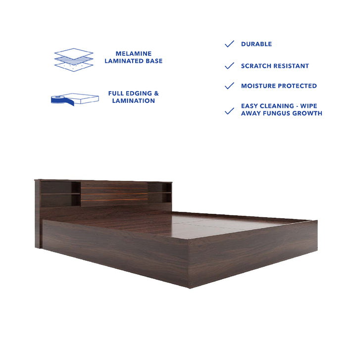 Kaito Bed With Box Storage  (Non-Woveen)