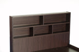 Takeo Single Bed in Walnut Finish (3x6 ft)