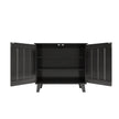 Juhani 2 Door Shoe Cabinet In Wenge