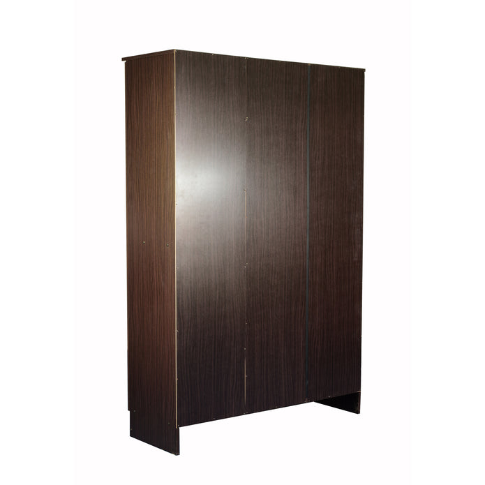Housen 3-Door Wardrobe with Shelves (Engineered Wood)