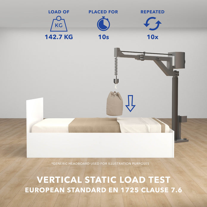 Aurora Bed With Premium Fabric And Box Storage - King Bed