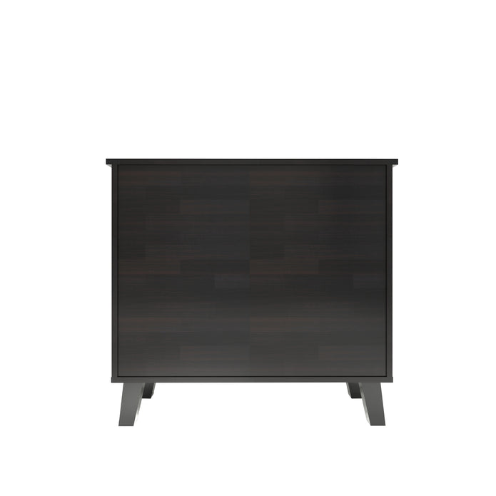 Juhani 2 Door Shoe Cabinet In Wenge