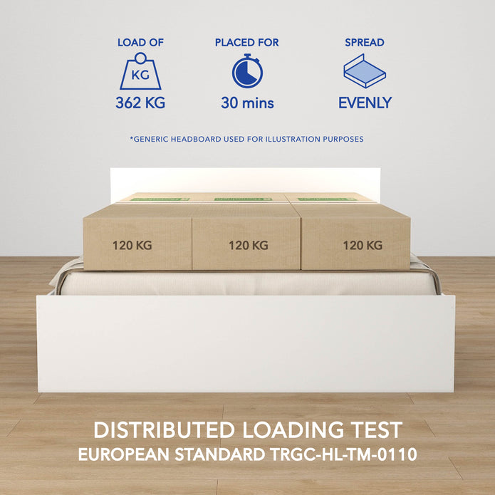 Aurora Bed With Premium Fabric And Box Storage - King Bed