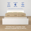 Aurora Bed With Premium Fabric And Box Storage - King Bed
