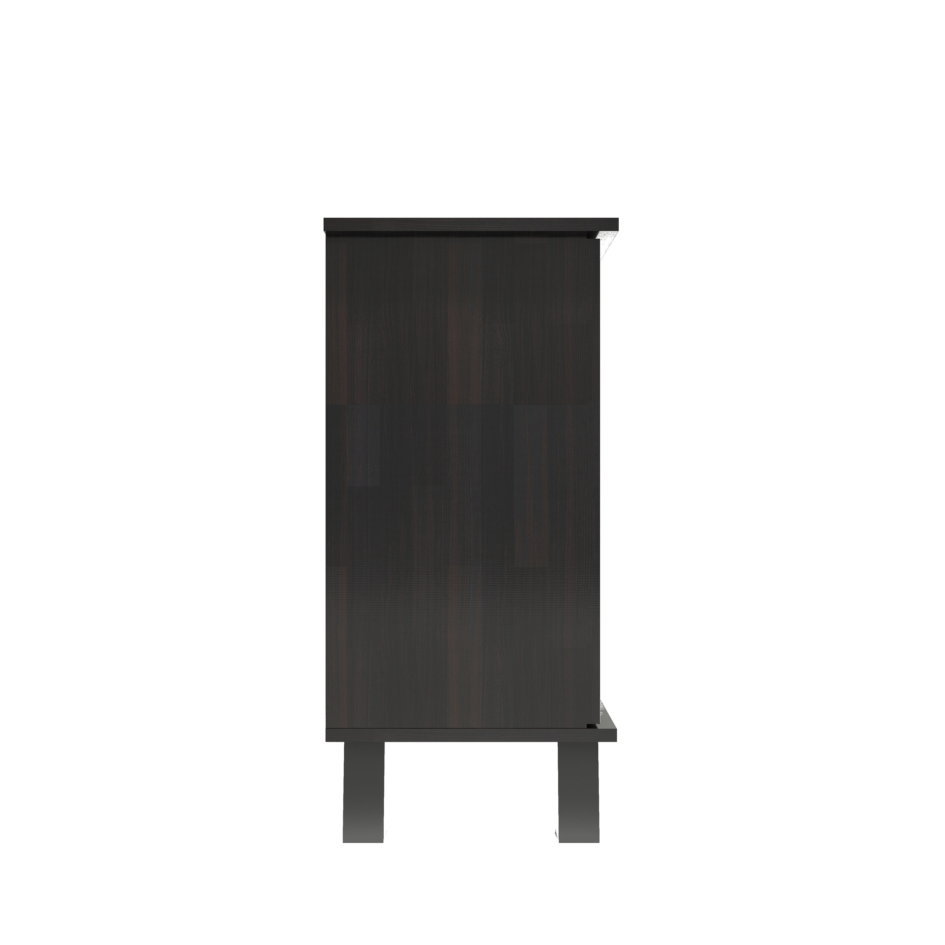 Juhani 2 Door Shoe Cabinet In Wenge