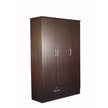 Housen 3-Door Wardrobe with Shelves (Engineered Wood)