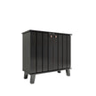 Juhani 2 Door Shoe Cabinet In Wenge