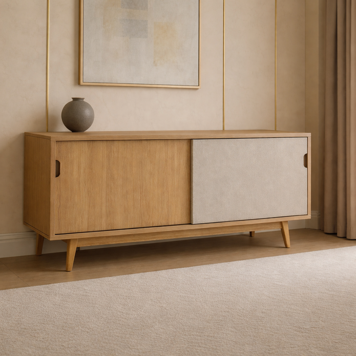 Arbore Eon luxury solid wood sideboard cabinet from Vellora Collection by DF2H