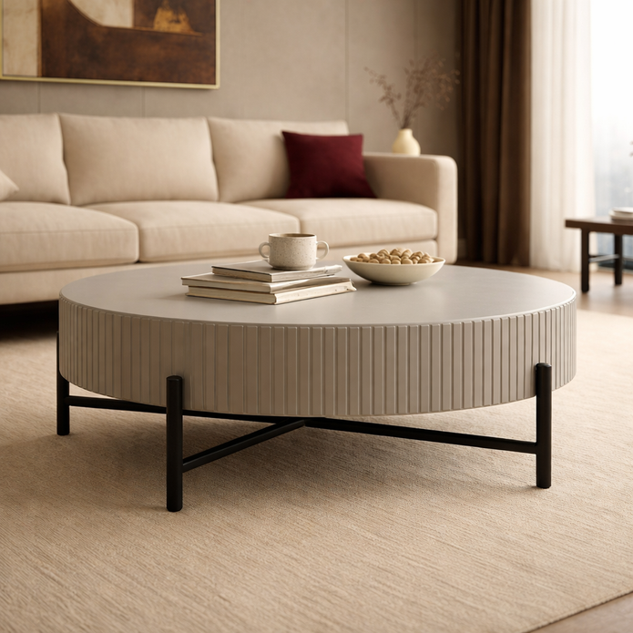 Arbore Noxis luxury round coffee table from Elan Collection by DF2H