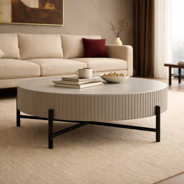 Arbore Noxis luxury round coffee table from Elan Collection by DF2H
