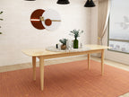 Arbor Dining Table - Dark Cappuccino Finish
