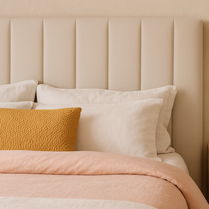 Arlo Bed With Premium Fabric And Hydraulic Storage - King Bed