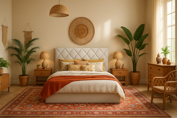 Aurora Bed With Premium Fabric And Box Storage - King Bed