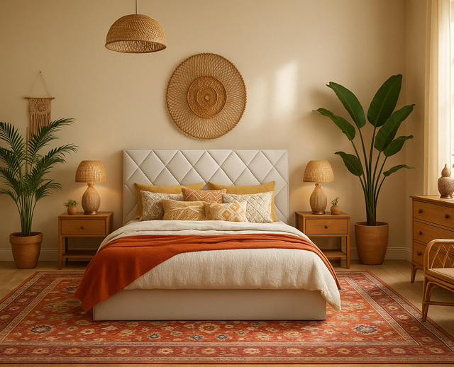 Aurora Bed Side View – Upholstery Texture