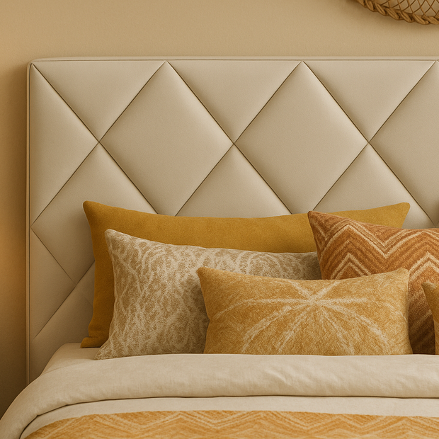Aurora Bed With Premium Fabric And Box Storage - King Bed