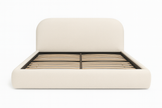 Marais Frame Upholstered Bed (Off-White) – King & Queen