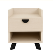 Tacta 1-Drawer Nightstand — Honey Ash