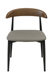 Breva Grey Dining Chair – Modern Upholstered Comfort
