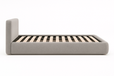 Alto Upholstered Bed — King & Queen (Beige & Light Brown)
