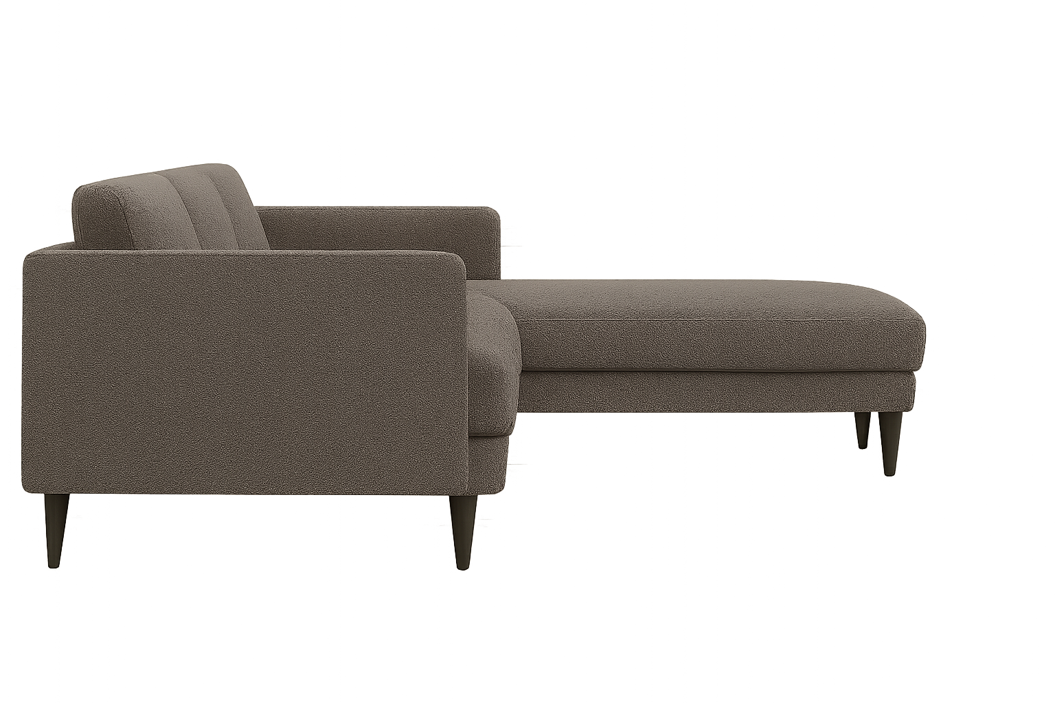 Axis 3-Seater Sofa — Modern Fabric Sofa (Beige & Grey)