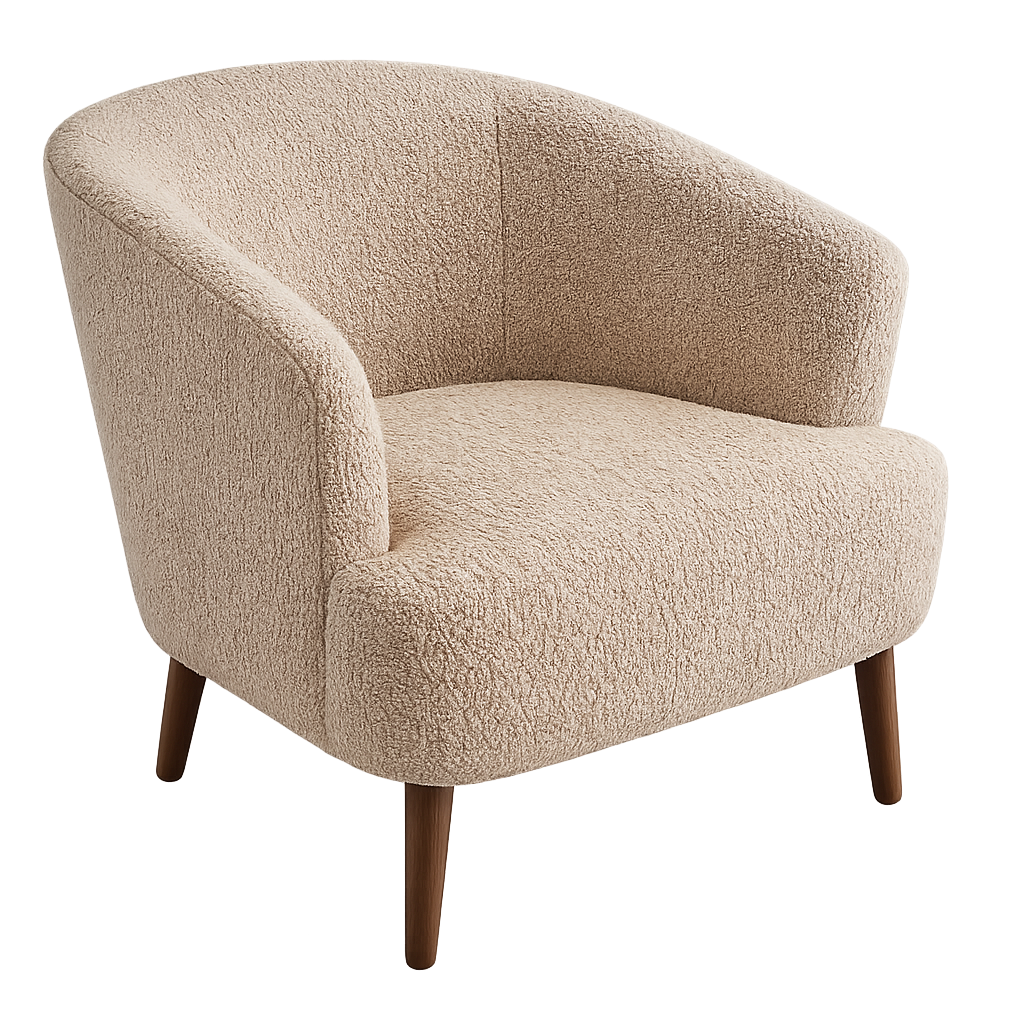 Handloom Armchair — Handwoven Accent Chair